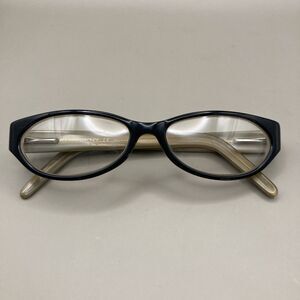 DKNY DY4514 3113 Eyeglasses Black Oval Full Rim Frames 50 15 135
